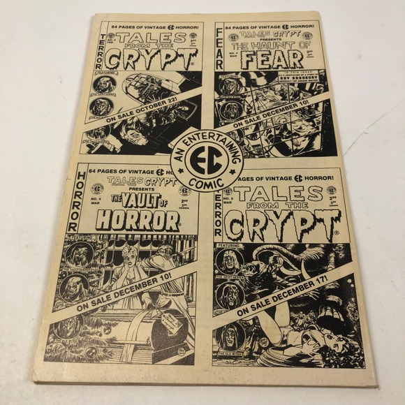 Tales‎ From The Crypt Horror Comic Book No 4 Feb EC Comics Reprint - Picture 7 of 7